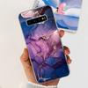 For Samsung Galaxy S10 S10+ Case SM-G973F Clear Cover Luxury Marble Flower Soft Silicone Fundas For Samsung S10 Plus S10e Bumper
