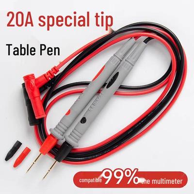 Мультиметр Тестовый щуп - Сверхтонкий стальной игольчатый наконечник и силиконовый провод