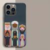 Чехол для телефона 'Щелкунчик Король' Мультяшный Для Apple Iphone 16E 16 17 Pro Max Air 15 Pro 14 Plus 12 13 Mini Чехол Милый Fundas Si