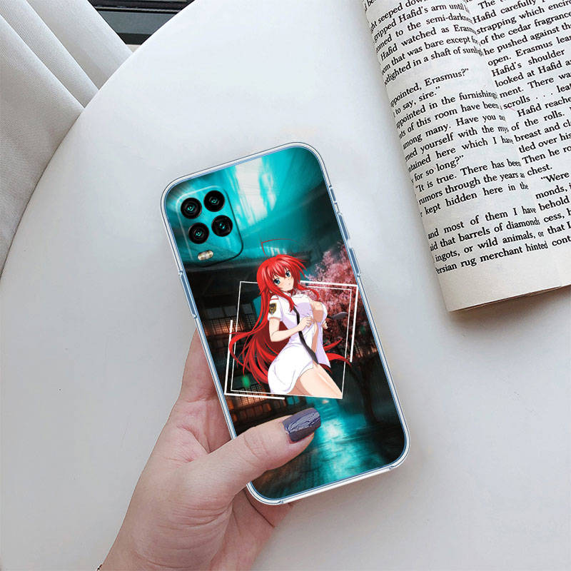 IR12 Чехол High School DxD для Motorola E22S E7 G6 G7 G8 G9 Plus Power Play G10 G20 G04 E30 E40 E22 E20 E13 E15 G22 G23 G05 G75 G35 G55