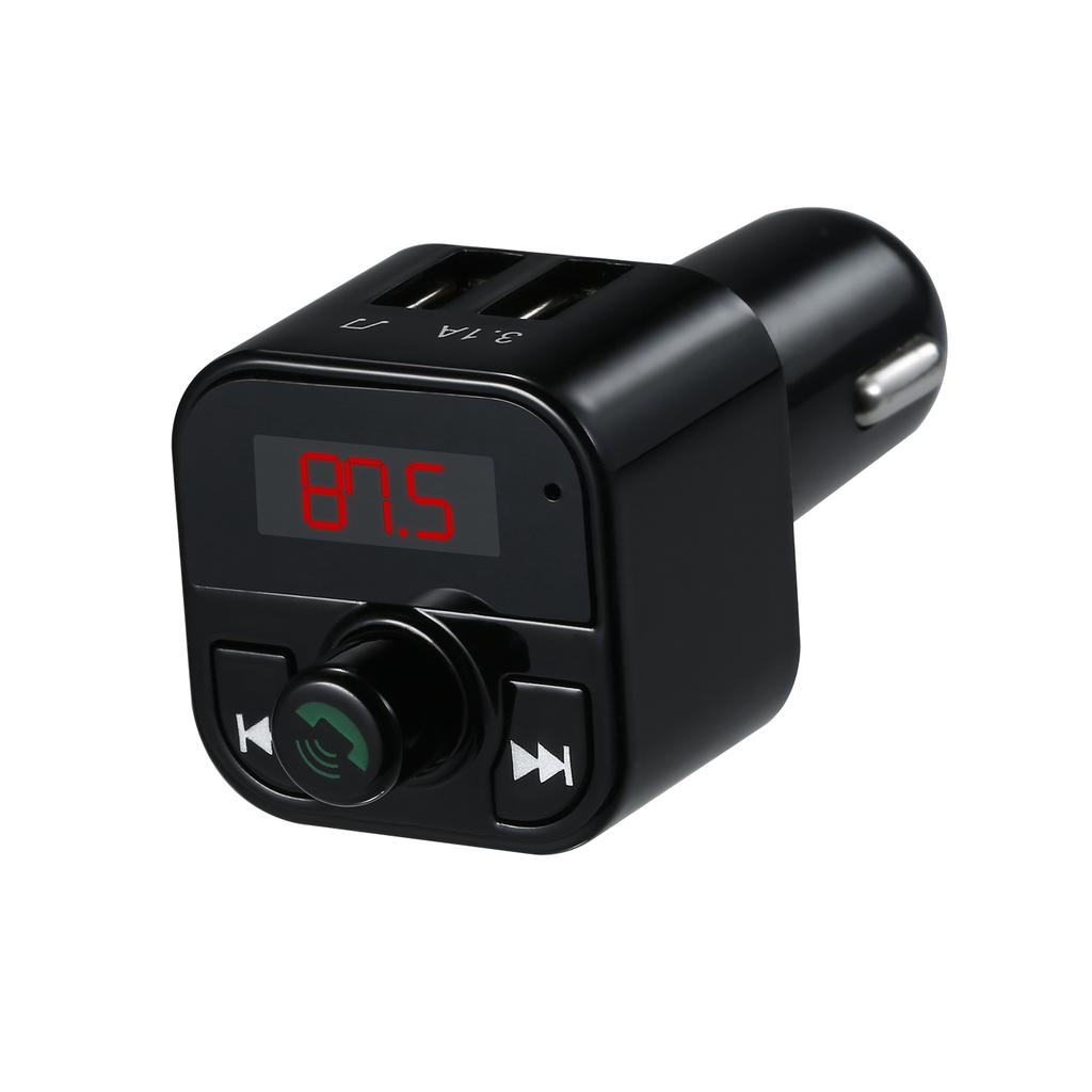Car MP3/WAV Music Player BT 5.0 FM Modulator Transmitter Wireless Handsfree Audio Receiver Dual USB