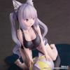 Kemomimi Academy illustrated by Hagura Nekura scale finished figure "Harusame" 1/7 pre-painted