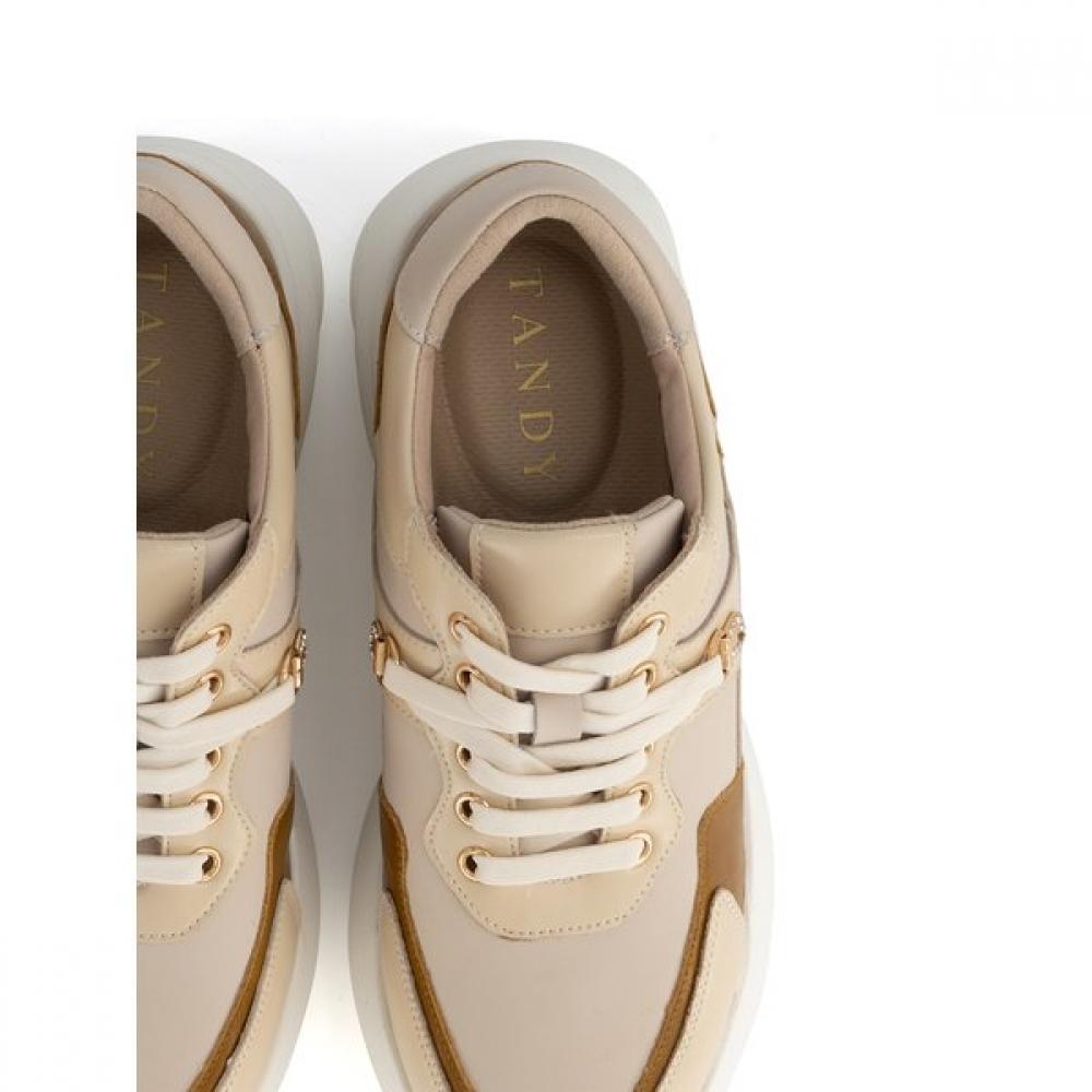 Tandy Women Casual Sneakers Ivory G24033