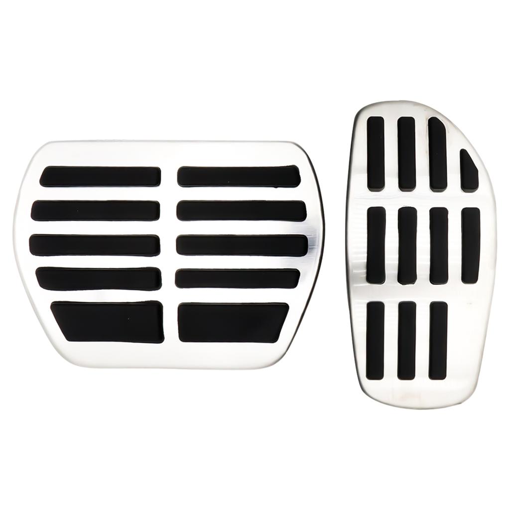 NonSlip AT MT Gas Brake Foot Pedal Pad Cover Kit For Nissan Qashqai J11 X-trail T32 Rogue Sport For Renault Kadjar Koleos QM6