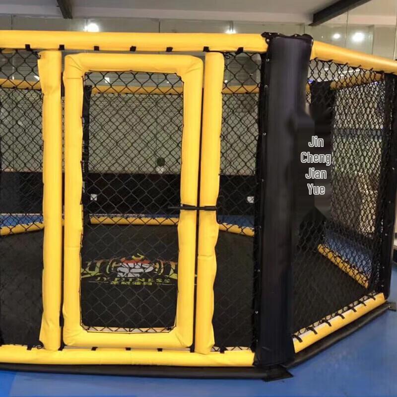 Yimai 6x6m Floor-Standing Octagon MMA Cage CN plug (adapter included)