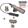 SureFire M300 M300B M300C M300V Light Series ARC Helmet Mount MICH2000 Fast Helmet Side Guide Rail For Helmet Flashlight Mount2