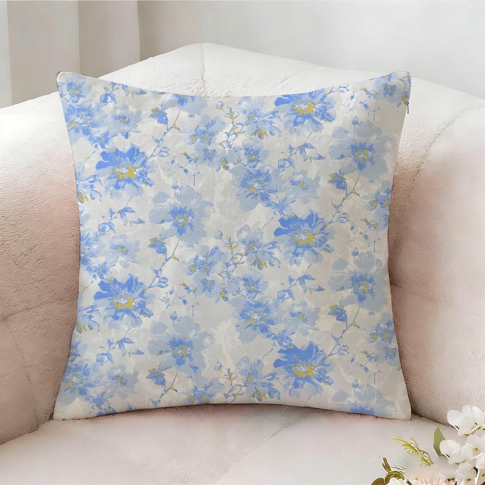 Retro Prints Pillow Case Pillowcase Doublesided Printed Sofa Cushion Bedroom Headboard Pillow