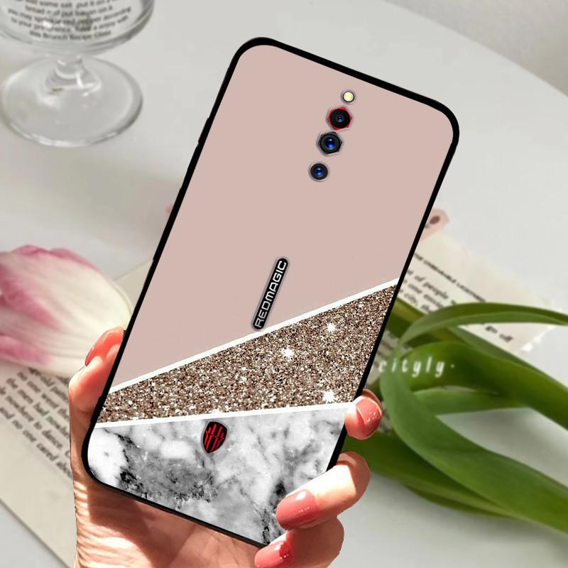 Для Nubia Red Magic 5S 5G Мягкий Силиконовый TPU Чехол для Телефона Для ZTE Nubia Red Magic 7 Pro Coque RedMagic 7S Ударопрочный Бампер