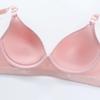 Sexy Women Thin Push-up Bra Adjustable Shoulder Straps Dot Print U-Shaped Beauty Back Wireless Anti-sagging Brassiere