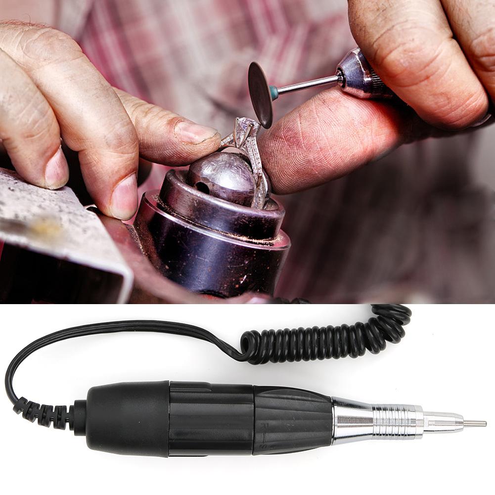 Dental Lab Electric Micromotor Motor Handpiece Electric Nail Drill Handle for Polishing 35000RPM