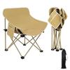 Outdoor Chair Folding Load Capacity 120kg Compact 600D Oxford Camping Chair Lightweight Durable Change 1 Second Open/close Convergence Formula with