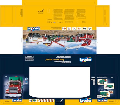 Bruder MACK Мусоровоз BR02812