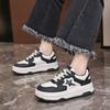 Women Platform Sneakers Star Design Lace Up Skateboard Flat Outdoor Comfortable Running Sports Shoes Tennis Jogging Sneakers
