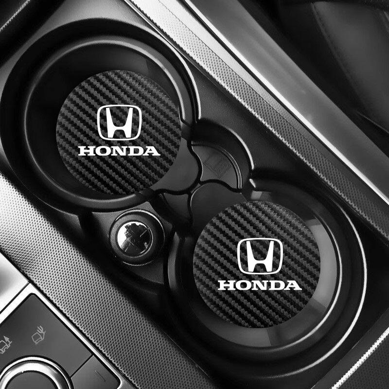 Hvqrm7 2 шт. Автомобильная подставка под стакан с логотипом авто для Honda Civic Accord Crosstour Spirior Odyssey Avancier UR-V Sienna Elysion CR-Z