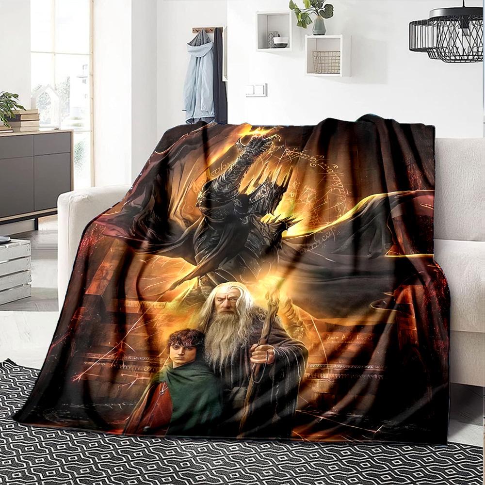 1pc Sword of Gondor Flannel Blanket Soft Warm Throw for Home, Office, Travel, All-Season Cozy Bedding Gift L1410