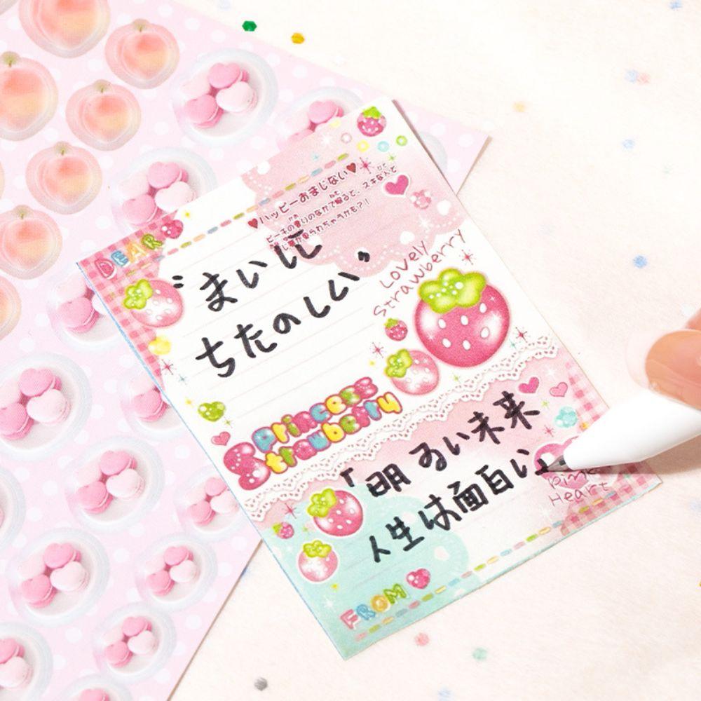 72Pcs Various Styles Sticker Book DIY Craft Scrapbook Stickers Phone Water Bottle Decor Diary Album