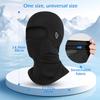 GeeRic Cooling Balaclava Face Cover for UV with Eyeglass for Suitable for and Work Summer, Protection, Sunscreen, Breathable, Sweat-Wicking,