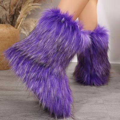 Мода 2024 Женские Зимние Мягкие Теплые Ботинки Для Сноуборда Роскошная Модная Обувь