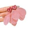 2025 Высококлассные нишевые цветочные серьги-подвески - Летний роскошный дизайн для женщин