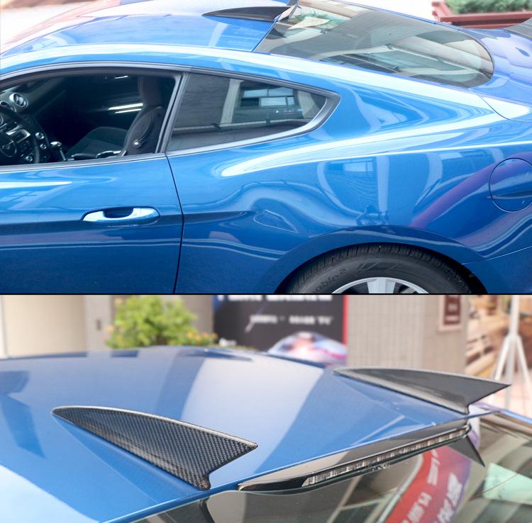 Ford Mustang 2015-2023 Carbon Fiber Roof Fin Antenna Spoiler