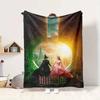 Fantasy Flannel Blanket Throw Blanket Soft Warm Sofa Bed Camping Home Decor Unique Christmas Gift C9211855