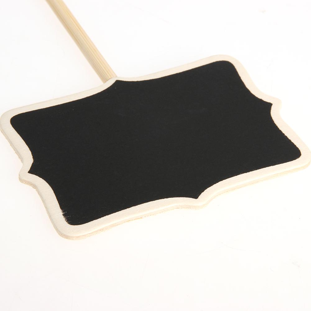 20pcs Wood Mini Chalk Board Small Blackboard Child Chalkboard Rectangle Chalkboard For Special Event Decorations