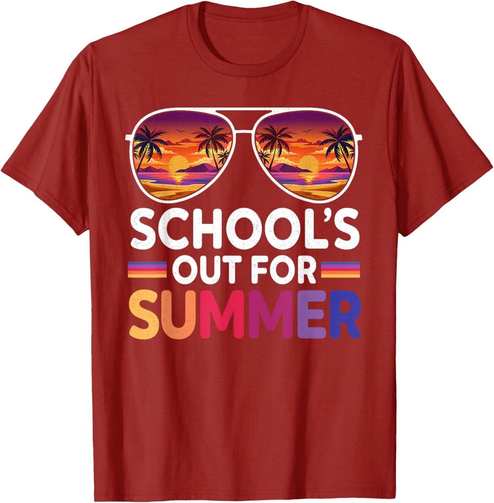 Schools Out For Summer Happy Last Day Of School Unisex T-Shirt