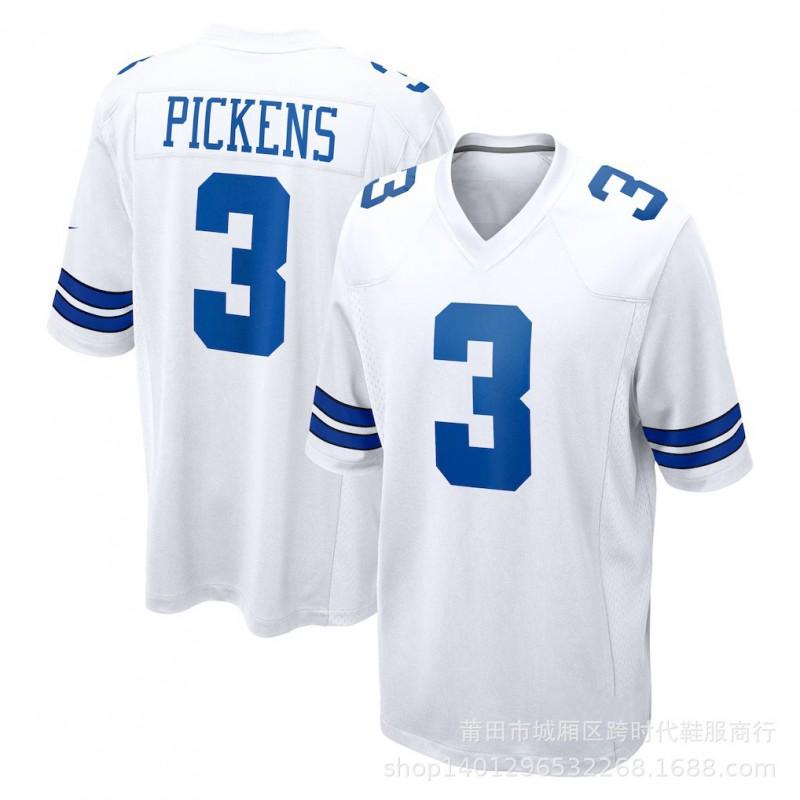 Dallas Cowboys Football Jersey 11 Parsons 4 Prescott 88 Lamb Team Sports Fan Apparel