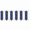 6Pcs Hair Rollers Wave Heat Perm Rod Hair Clip Curlers Hairdressing Tool with Rubber Band #3