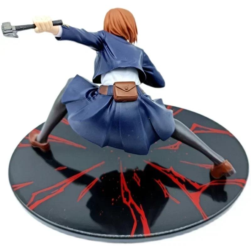 15 см Фигурка Jujutsu Kaisen Кугисаки Нобара Аниме Фигурка Действия Украшение Модель Сцена из Манги Коллекционная Кукла Подарок для Фанатов Игрушка