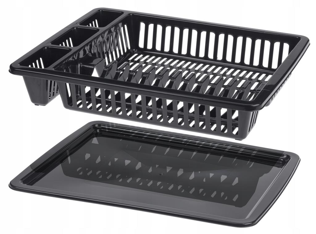 KADAX Сушилка для посуды Подставка для столовых приборов Поддон Одноуровневая