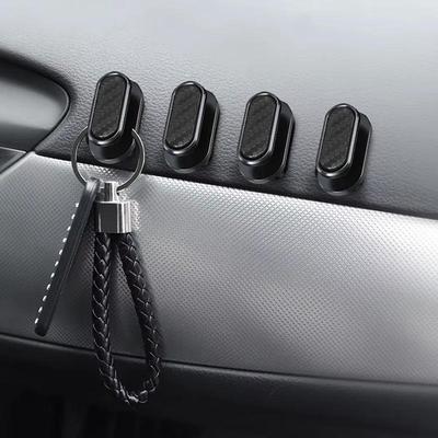 Универсальный органайзер для салона автомобиля, крючок для хранения, USB-кабель, хранение ключей, самоклеящийся настенный крючок-вешалка, зажим-крепеж для автомобиля, аксессуары
