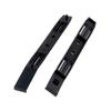 1Pair Chassis Hard Drive Mounting Plastic Rails Chassis Hard Drive Rails for 3.5 To 5.25 Hard Drive Tray