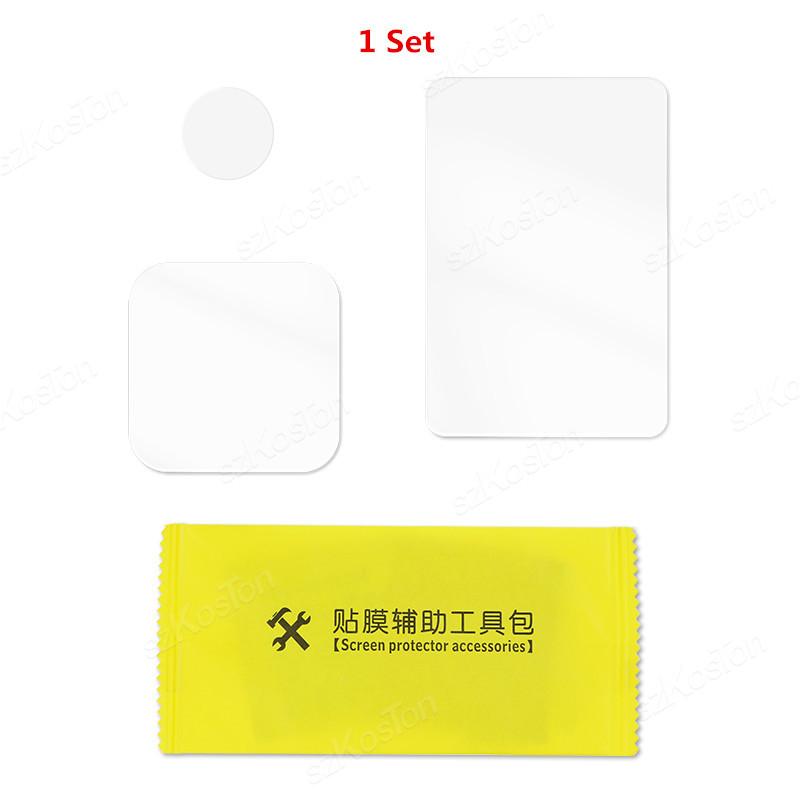 Для DJI Osmo Action 5 Pro 9H закаленная стеклянная пленка + мини-сумка для переноски + защитный чехол для объектива для DJI Action 5 Pro Аксессуары для камеры