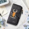 Wanderlust Deer Pattern Long Wallet