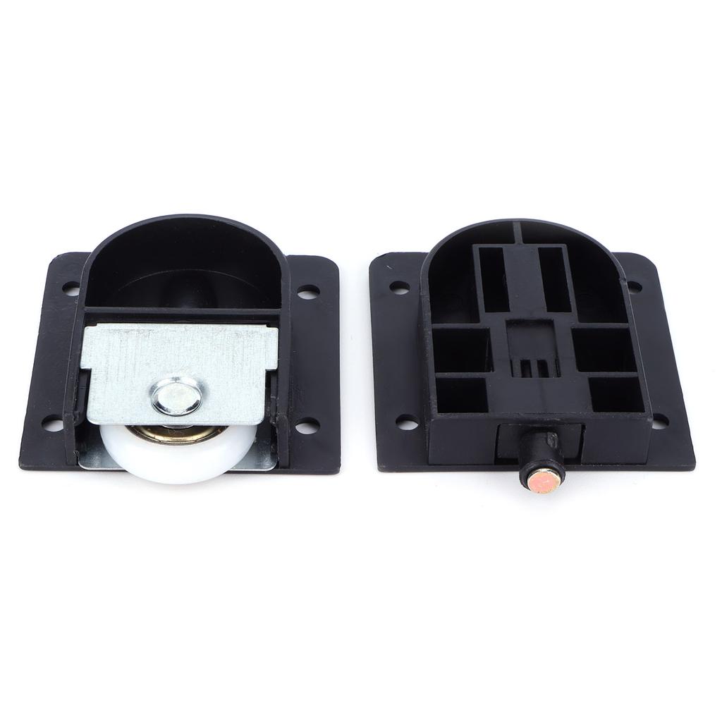 Колесо для раздвижной двери Mute, черный пластиковый шкив с подшипником, фурнитура для мебели