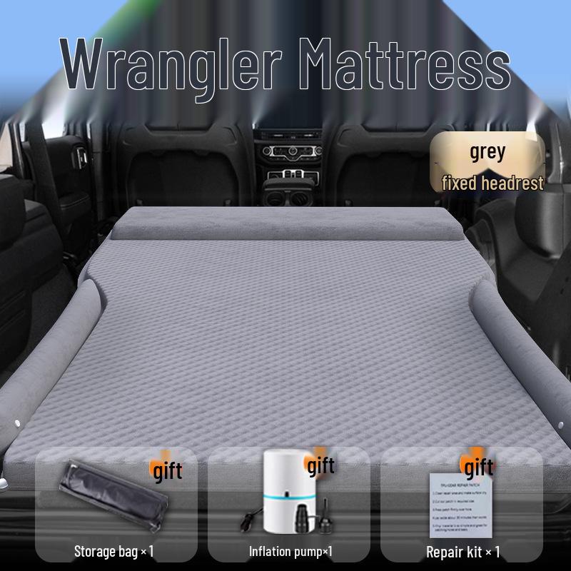 Надувной матрас для автомобиля Jeep Wrangler: Надувной матрас в багажник и на заднее сиденье для сна