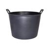 Rubi Tiling Tools N. 3 Flextub Plastic Tub Black 40 Litre