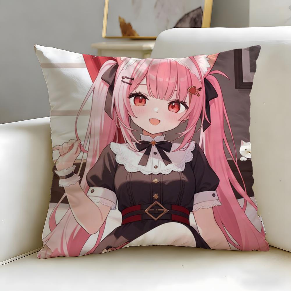 Популярная игра Nekopara Наволочка Мягкая Легко стирающаяся Наволочка Универсальная для Дивана Кровати Путешествий и Офиса
