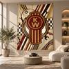 Decorative Tapestry,Kenworth Printed Wall Art, Lightweight Wall Hanging For Bedroom Background