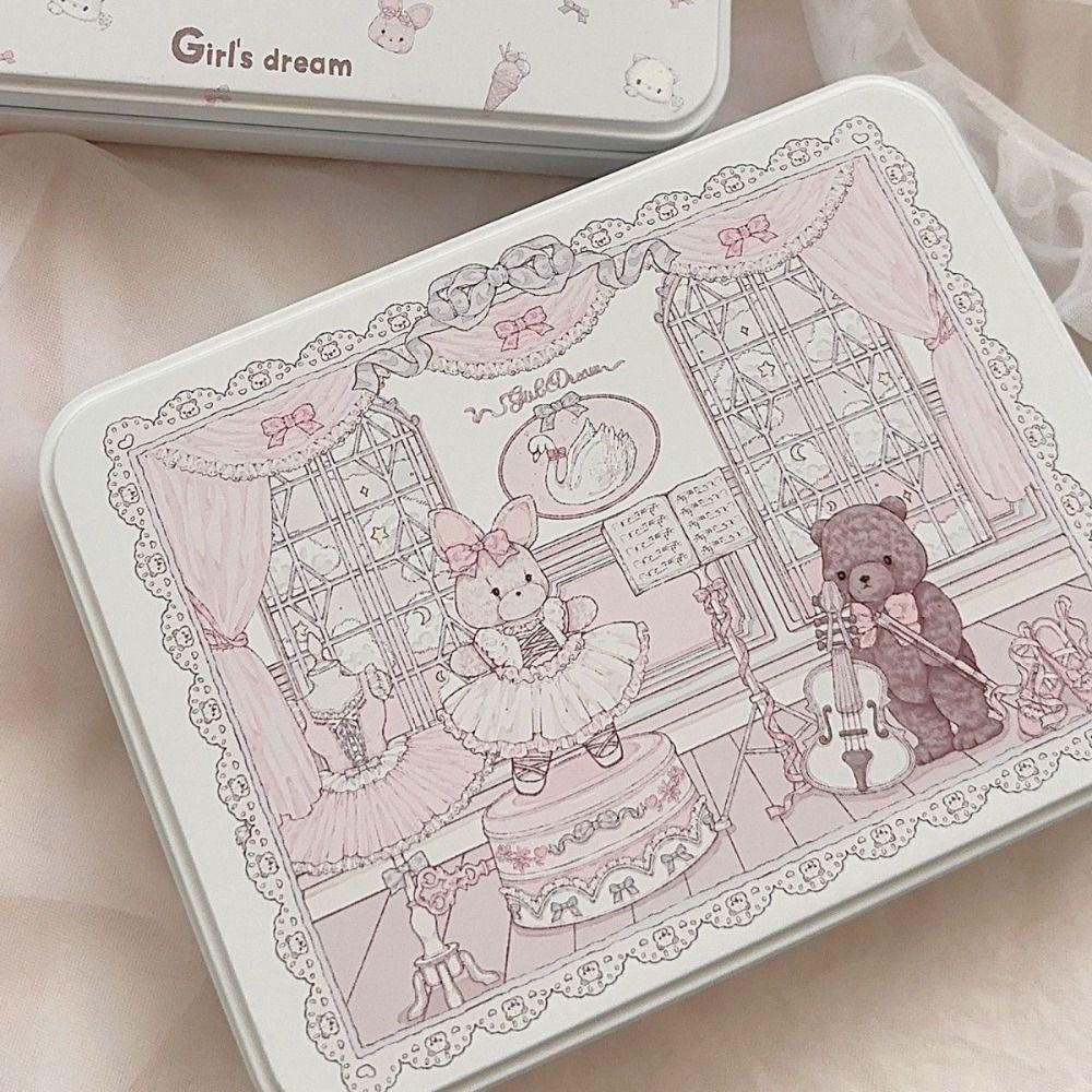 Большая емкость для хранения наклеек и лент, коробка для мультфильмов, офисные принадлежности, новое настольное хранилище