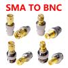 5/20/100PCS SMA To BNC M/F Radio Antenna Connector Adapter RF Coax Converter M/F Radio Antenna Adapters Kit Coaxial