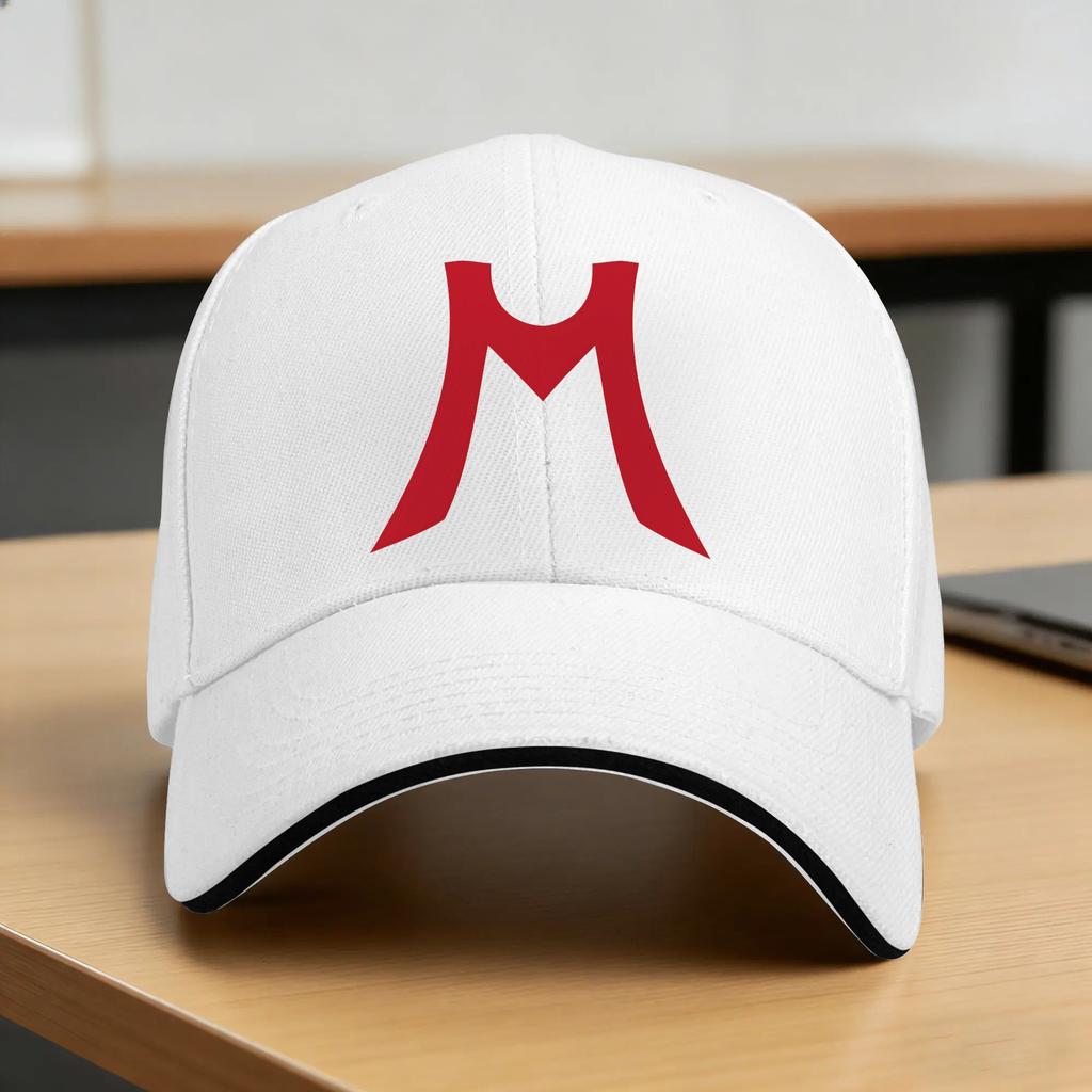 M MIL MASCARAS ЛОГОТИП МАСКИ Бейсболка Для активного отдыха Dropshipping Хип-хоп Кепки По размеру Ретро Бейсболки