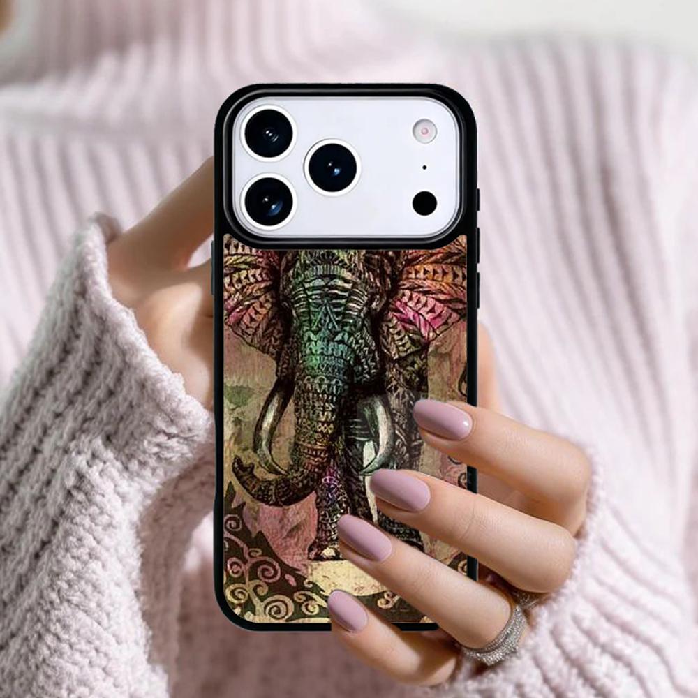 ADORABLE BABY ELEPHANT Phone Case For Apple iPhone 17 Air 16E 15 14 Plus 13 12 11 Pro Max Mini Funda Cover