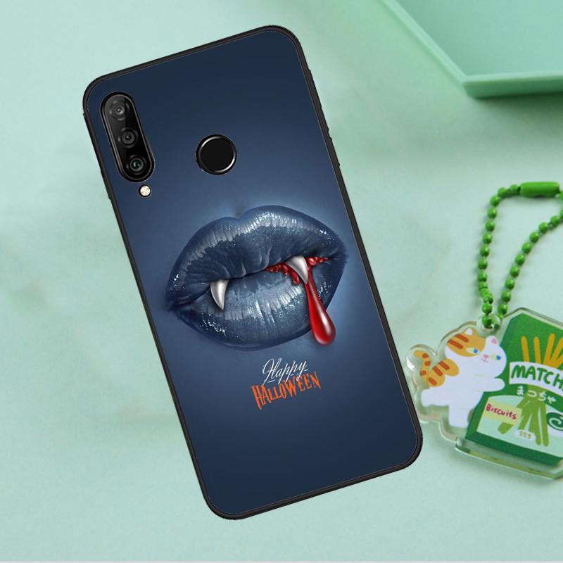 Сексуальные губы вампира для Huawei Nova 10 9 SE 5T 12s 12i 11i Y91 Y90 Y60 Y70 Y72 Y61 P20 P40 P30 Lite P60 Pro Чехол