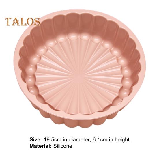 Форма для выпечки, гибкая, безопасная для мытья в посудомоечной машине, мягкая, прочная, прозрачная текстура, форма для торта для ресторана