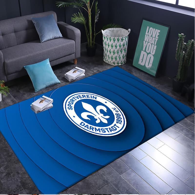 1PC rug Sport Darmstadt Carpet, Chair Rug,Area Rug for Office Bedroom living rooms bedroom, Doormat decor Christmas fan gifts