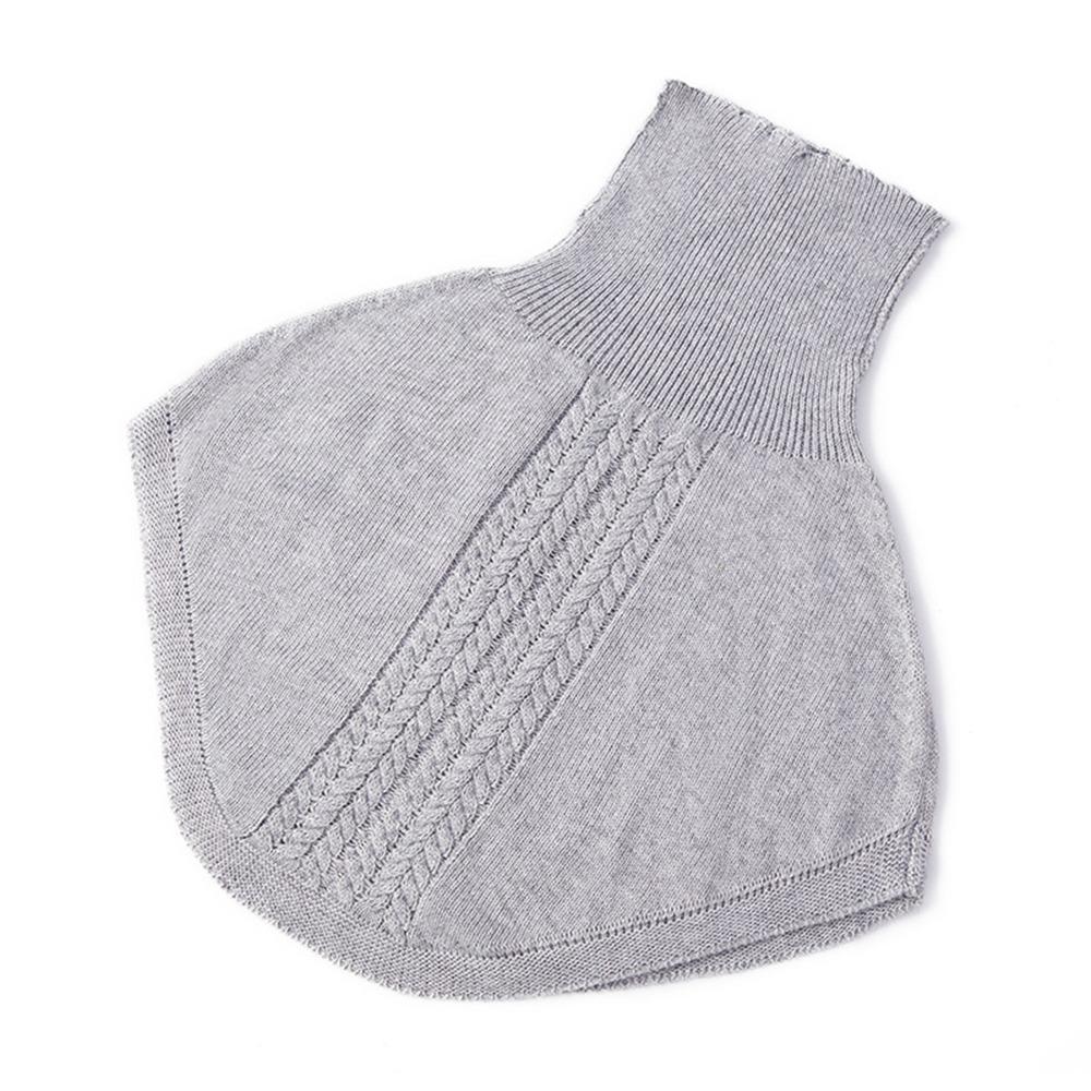 Soft Knitted Ring Scarf Winter Warm Cover Head Neck Fashion Fake Collar  for Women Girls
