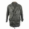 Кожаная куртка-косуха с простеганной подкладкой [9/Мужская L-XL/Черный] Пальто(ИСПОЛЬЗОВАЛ)