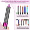 Long Hair Barrels Attachment Compatible with Dyson Airwrap HS01 HS05 HS08 Accessories, Automatic Curling Iron Curlers for Lazy Loose Inward